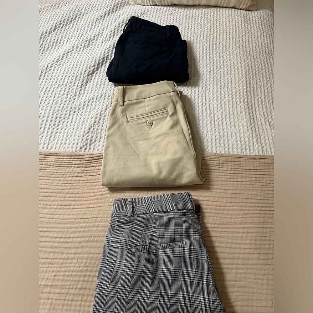 3 pairs dress pants - charter club, banana republic Tommy Hilfiger